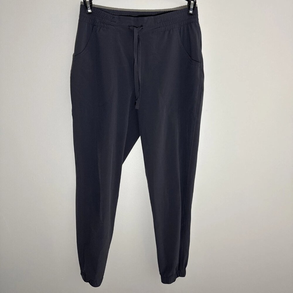 Duluth Trading Co Women's Pier Genius Joggers Pants Grey XS Nanotex Strechy